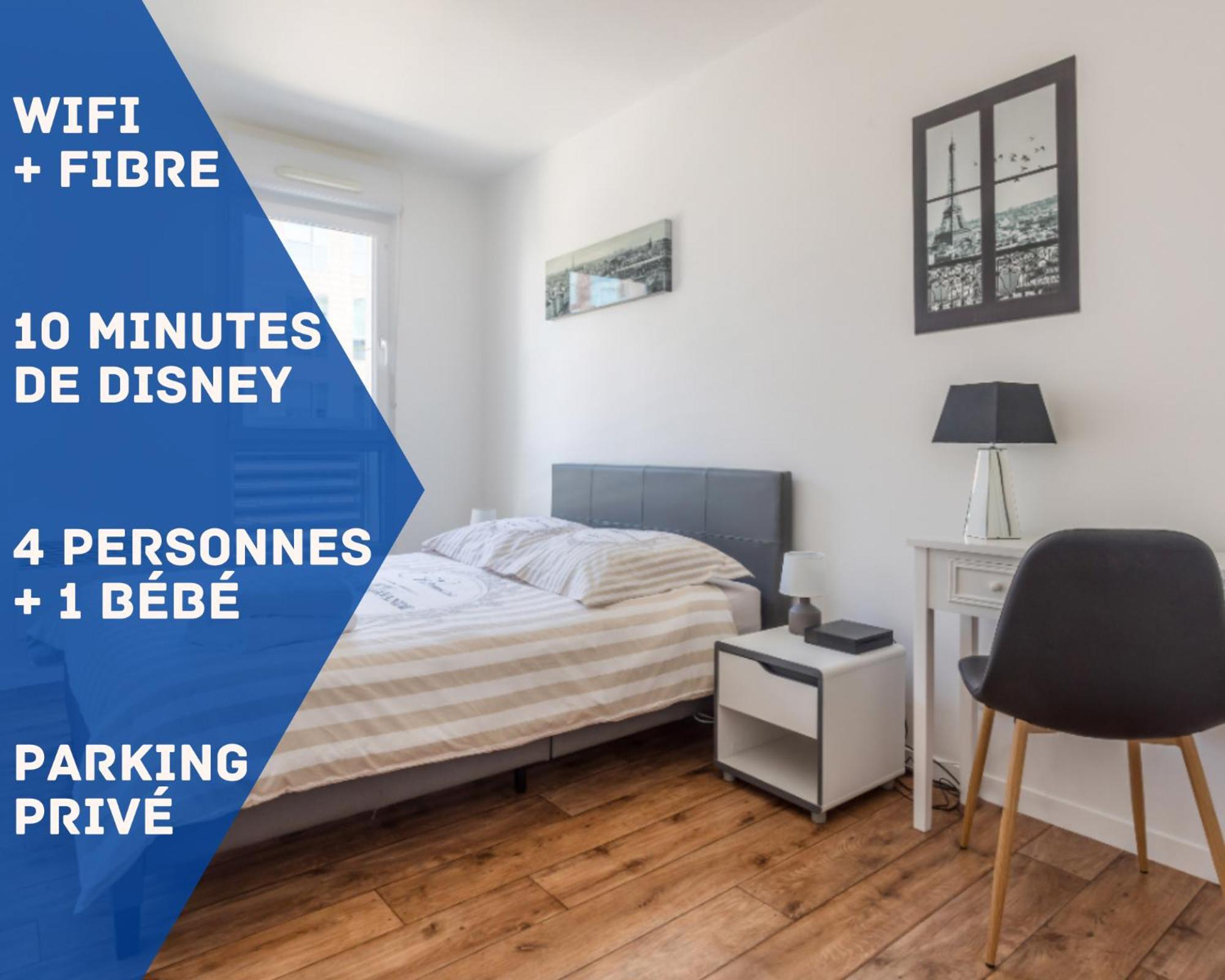 Appartement Confort Paris Montévrain Dış mekan fotoğraf